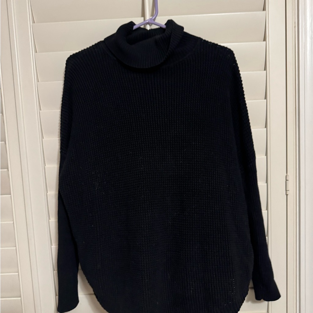 Michael Kors Classic Black Turtleneck Sweater